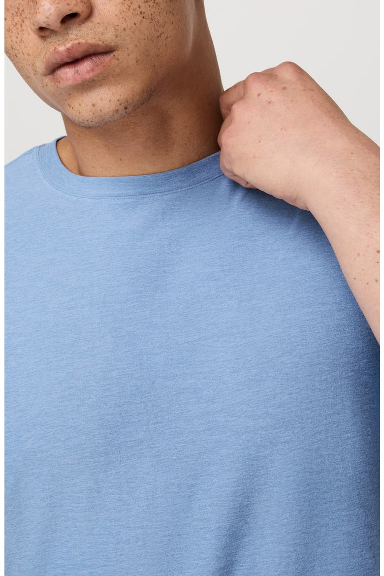 Strato Tech T-Shirt, Alternate, color, ISLE BLUE HEATHER