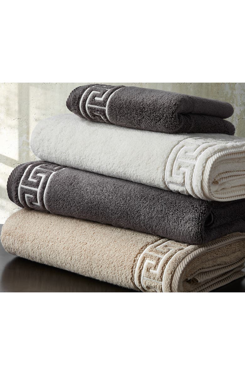 Matouk Adelphi Cotton Bath Towel, Alternate, color, Truffle