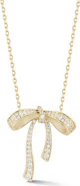SPHERA MILANO Bow Pendant Necklace