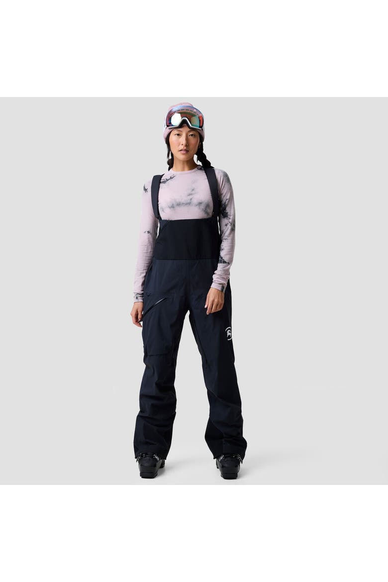 Bga Cottonwoods Xpore Lt Bibs G2 - Women's, Main, color, Black