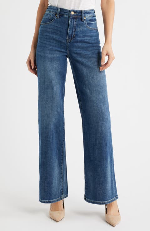 Stride High Waist Wide Leg Jeans (Rushland)