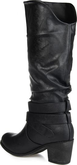 Late Buckle Tall Boot