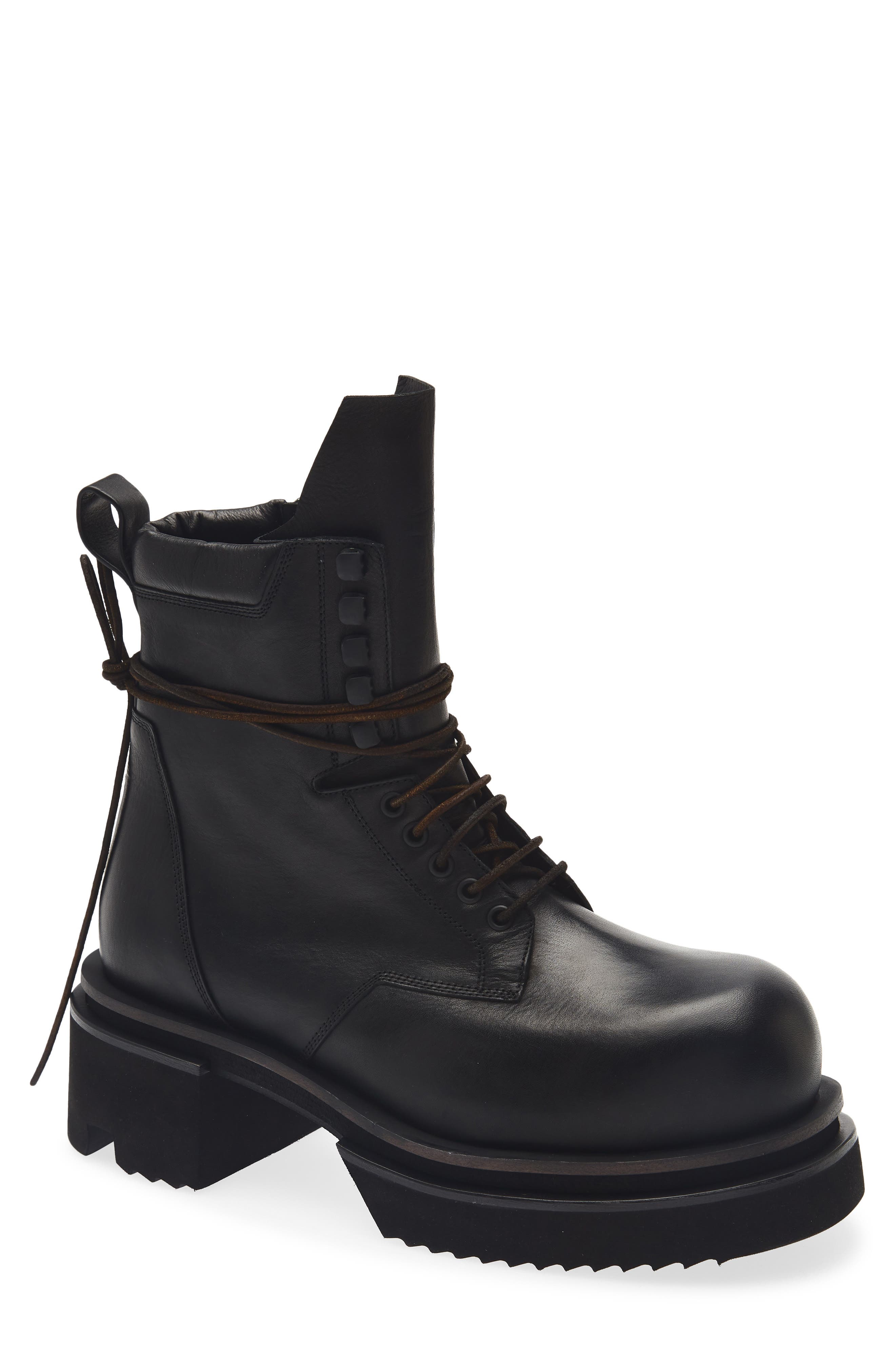 Low Army Bogun Boot, Main, color, BLACK
