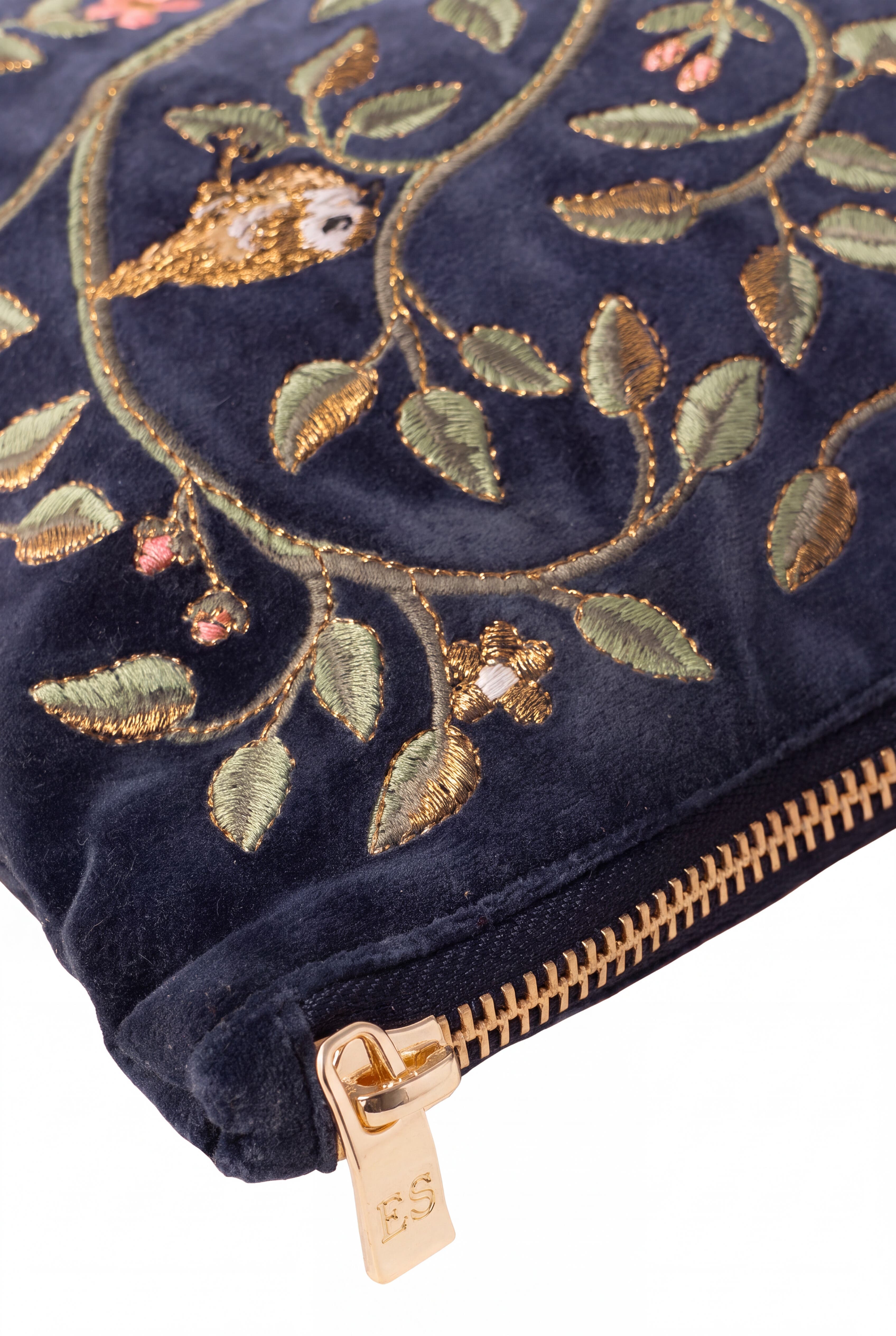 Tree of Life Everyday Pouch, Alternate, color, Indigo