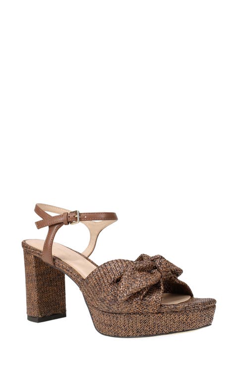 Penni Ankle Strap Platform Sandal (Women)