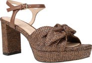 Pelle Moda Penni Ankle Strap Platform Sandal