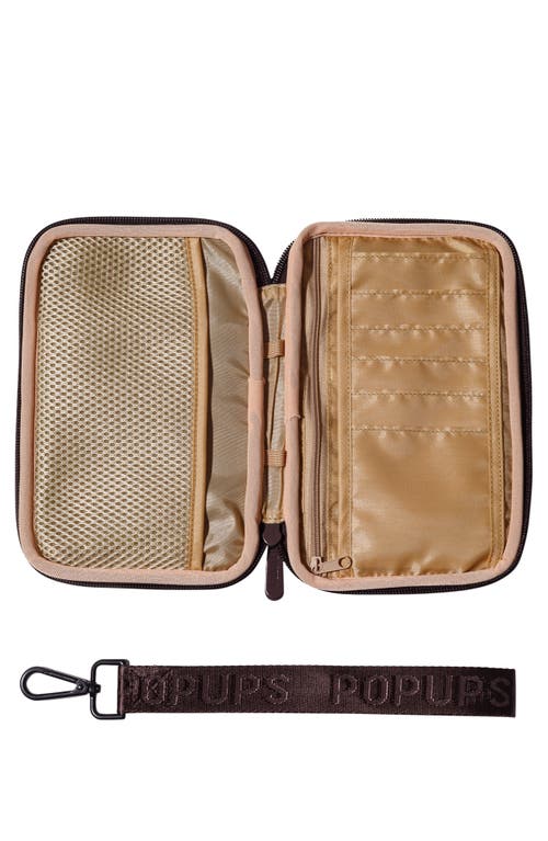 Pop Ups Brand Water Resistant Neoprene Passport Wallet In Multi