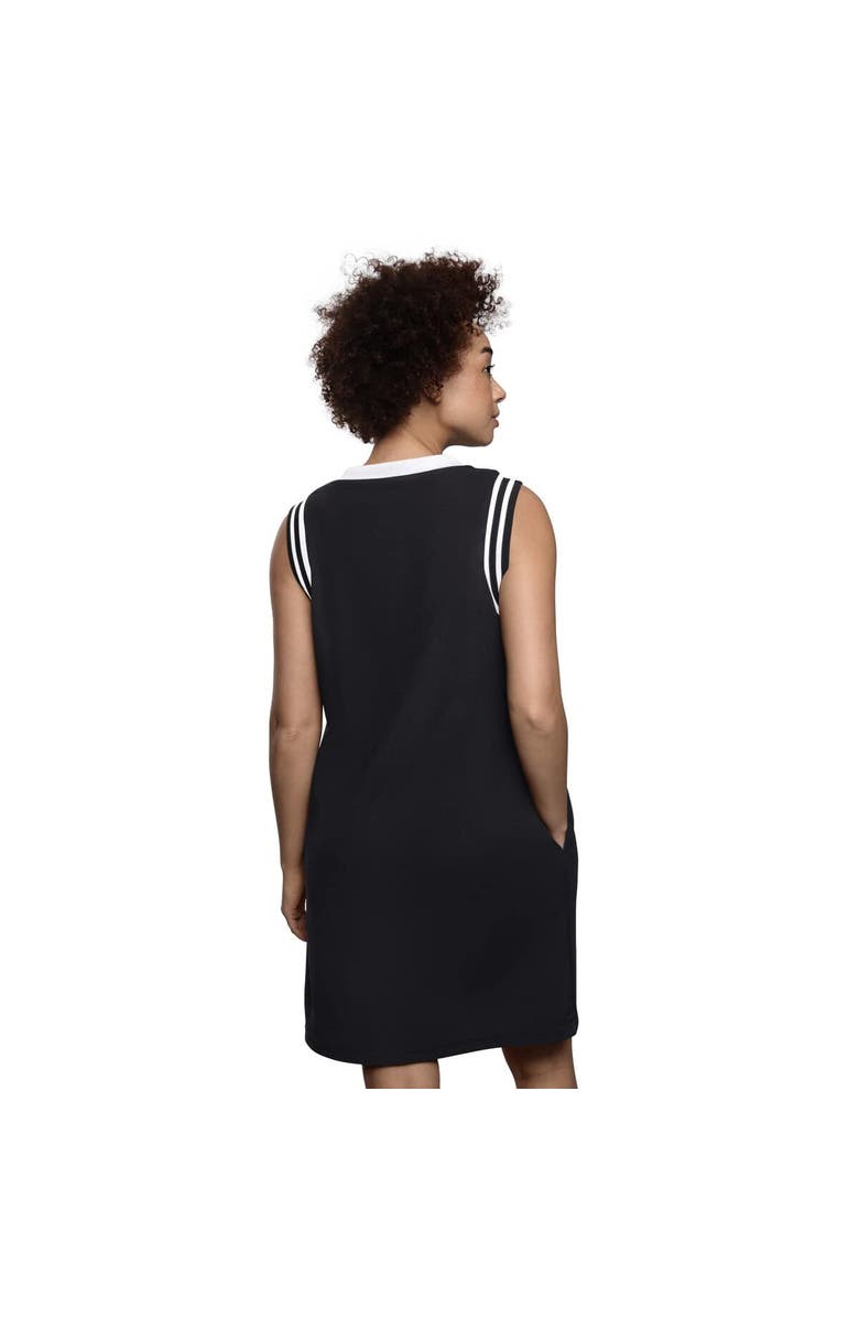 STARTER Women's Starter  Black San Francisco Giants Fast Track Sneaker V-Neck Dress, Alternate, color, 