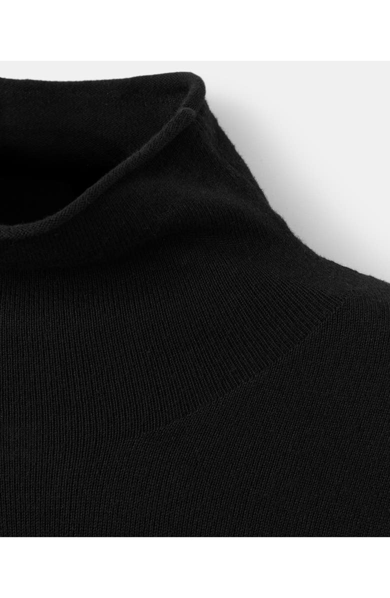 MANGO Turtleneck Sweater, Alternate, color, Black