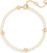 Tory Burch Kira Faux Pearl Bracelet