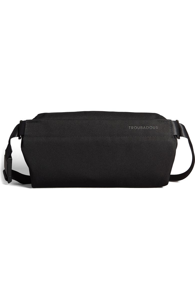 Troubadour Sling Recycled Polyester Messenger Bag, Main, color,