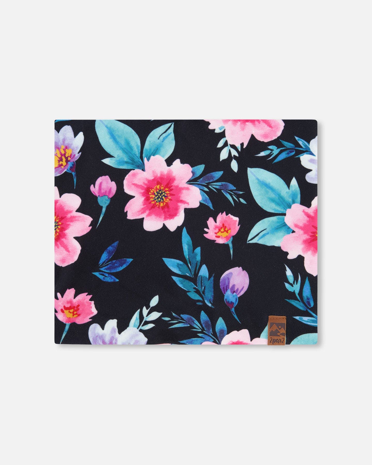 selected Black Floral Print