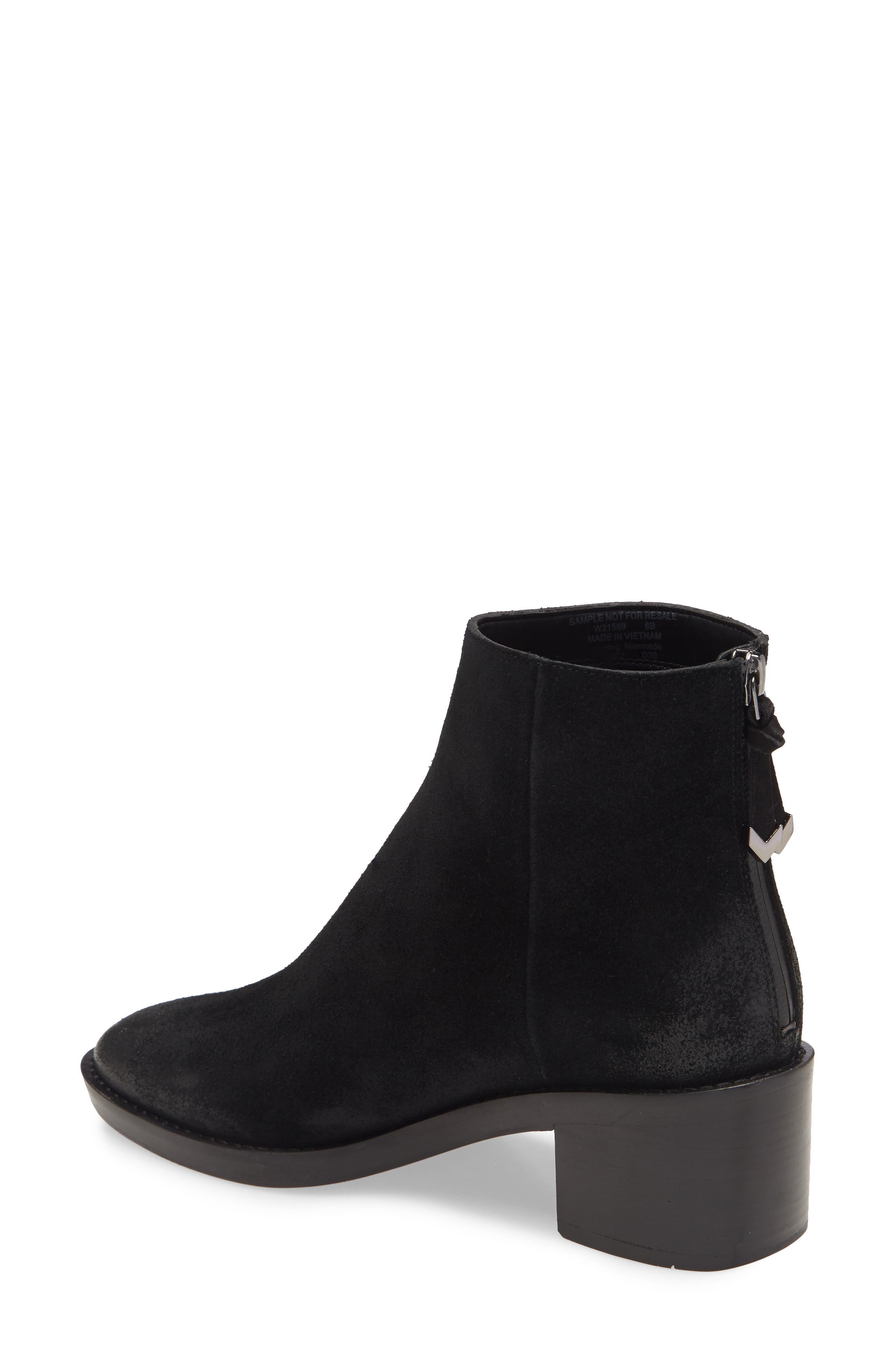 Taylor Waterproof Bootie, Alternate, color, BLACK SUEDE