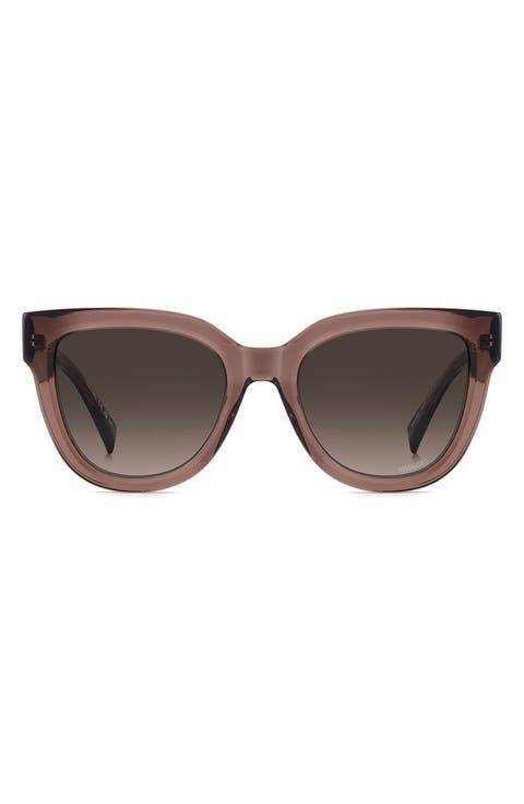 53mm Gradient Square Sunglasses