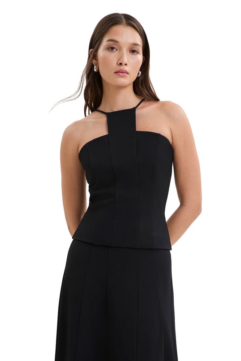 Bianca Top, Alternate, color, BLACK