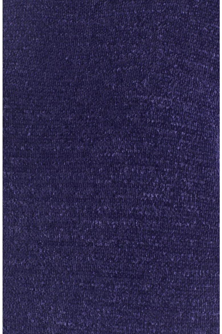 Chenille Funnel Neck Sweater, Alternate, color, PURPLE AMETHYST