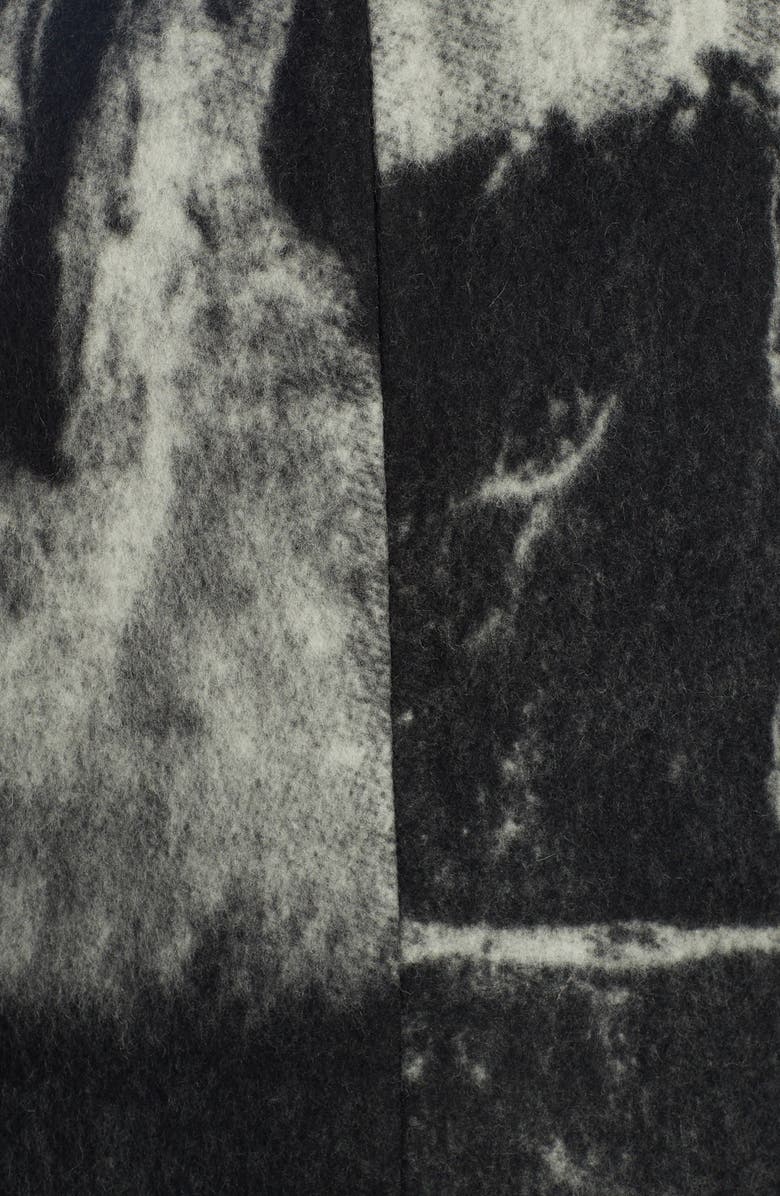 Off-White x Pablo Tomek Print Wool Blend Coat, Alternate, color, 