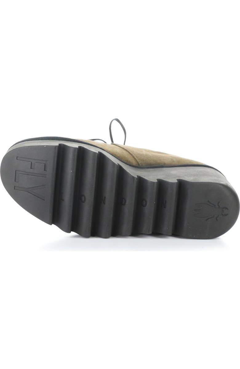 Fly London Brak Wedge Bootie, Alternate, color, Elephant Brown