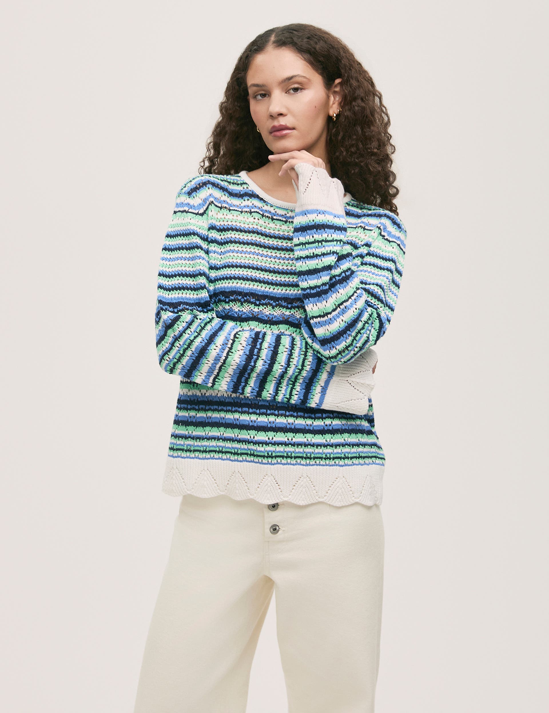 selected Blue Stripe