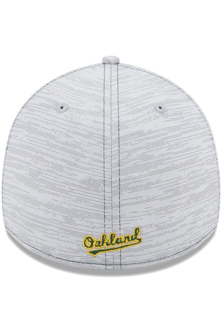 Men's New Era Gray Oakland Athletics Speed 39THIRTY Flex Hat, Alternate, color, Gray