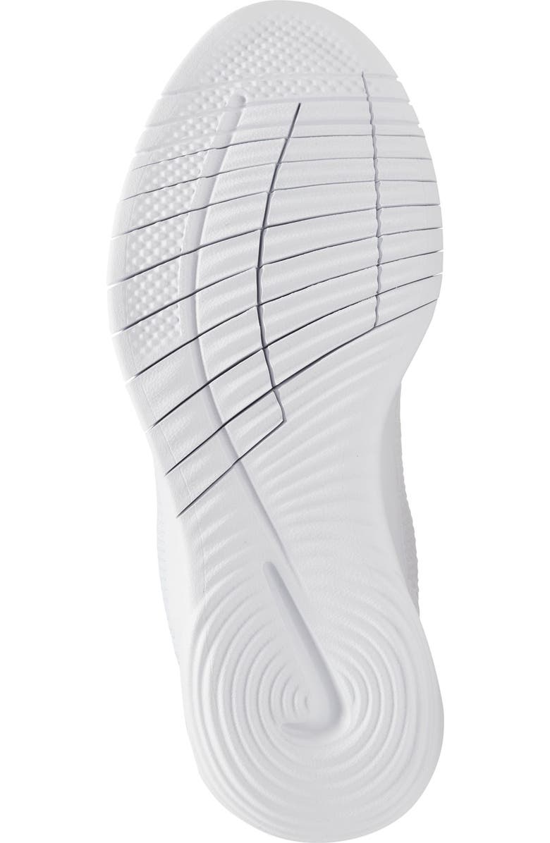 Nike Flex Experience Run 12 Road Running Shoe, Alternate, color, White/ Black-Hot Punch-Volt