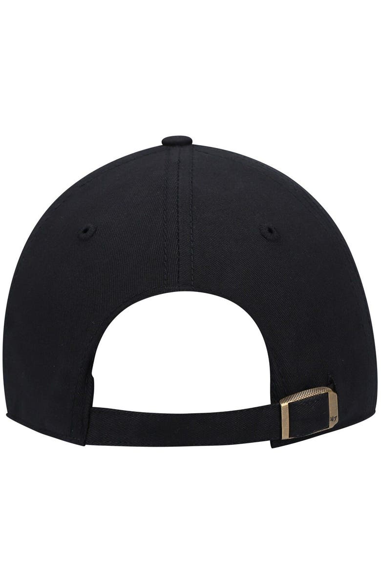 '47 Women's '47 Black Minnesota Vikings Miata Clean Up Secondary Adjustable Hat, Alternate, color, Black