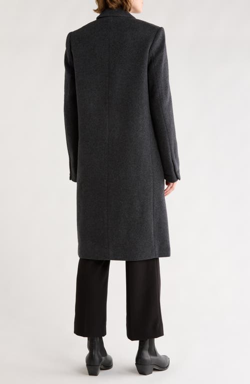 Rag & Bone Avanti Wool Blend Coat In Black