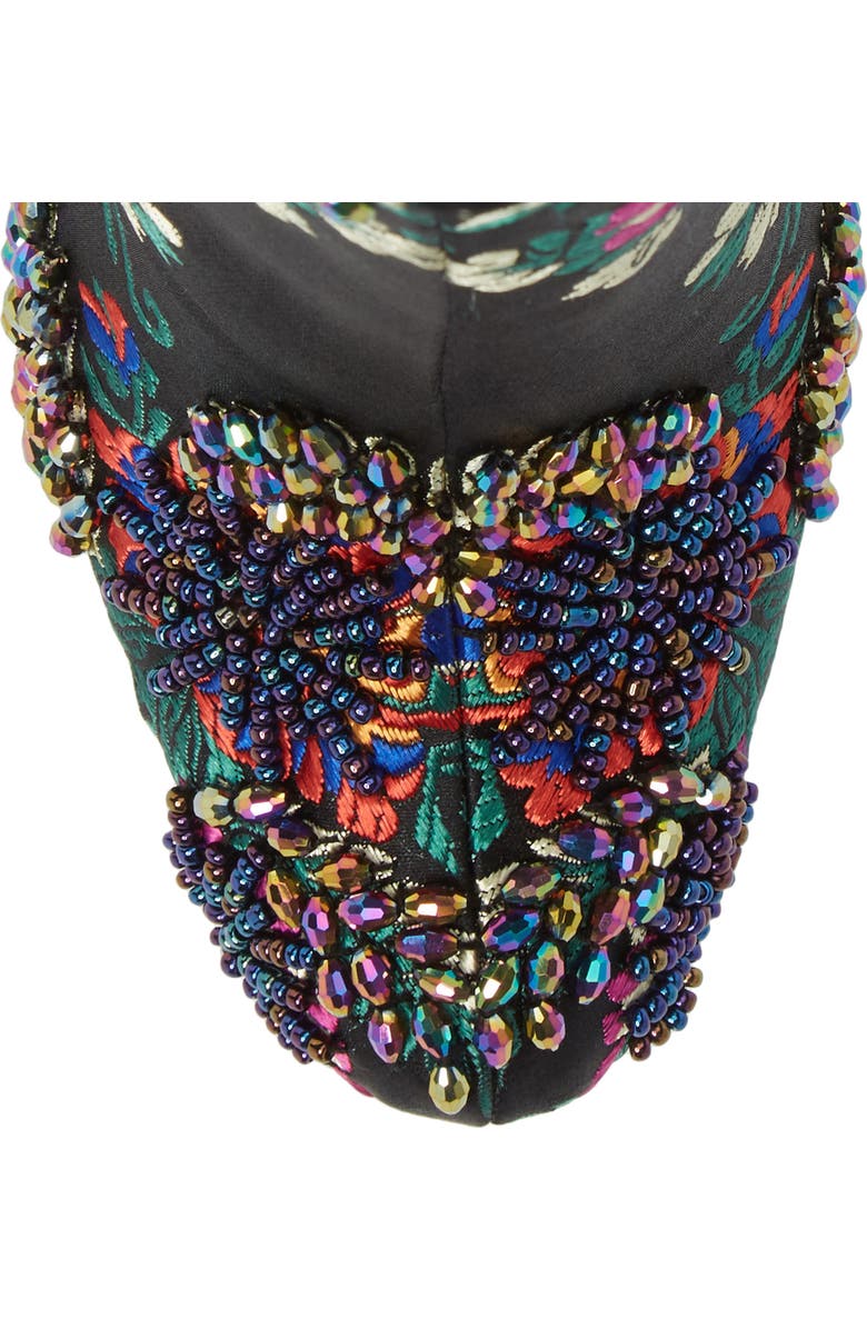 Jeffrey Campbell Stratford Embellished Brocade Bootie, Alternate, color,