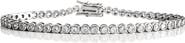 Leni James The Mini Poppy 2mm Bezel Tennis Bracelet