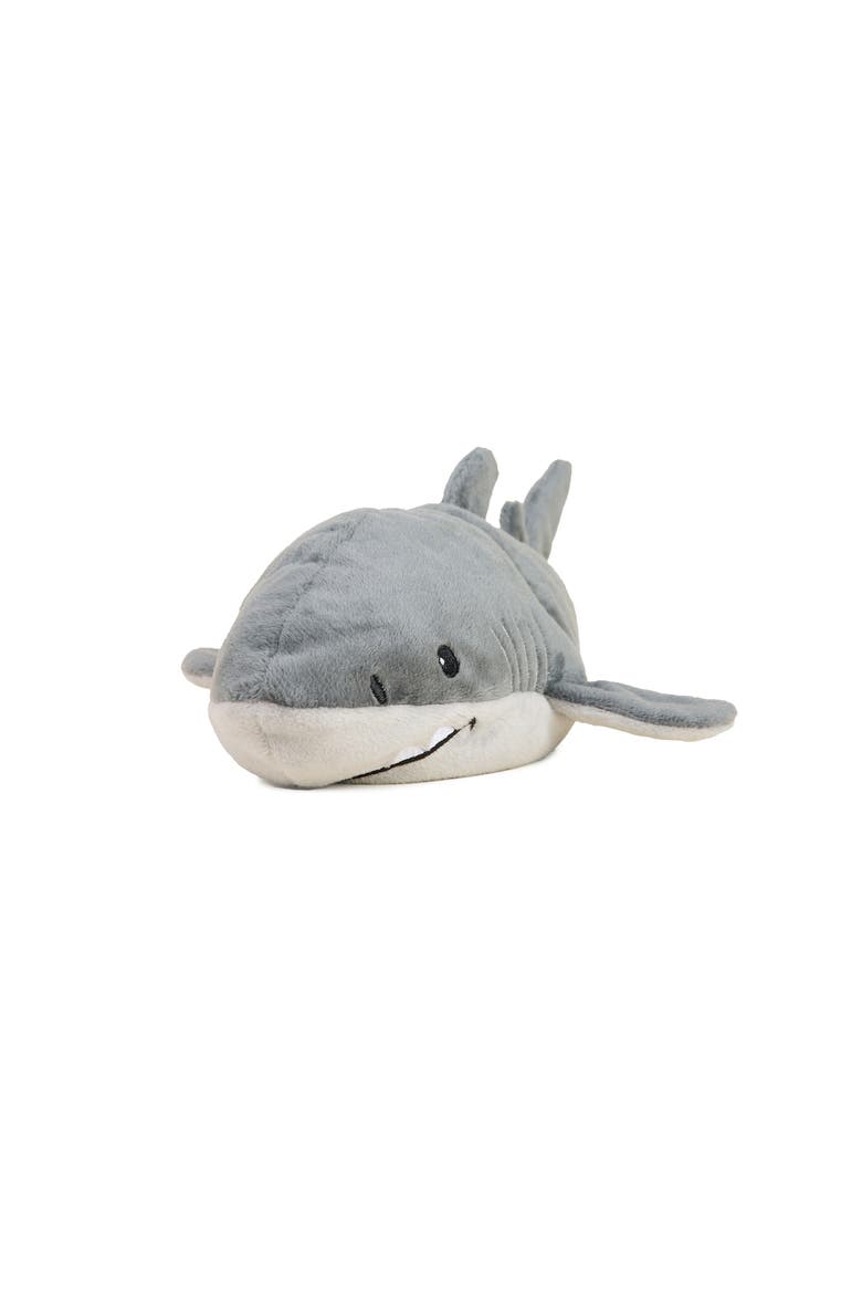 Shark Junior Plush Toy, Main, color, Gray
