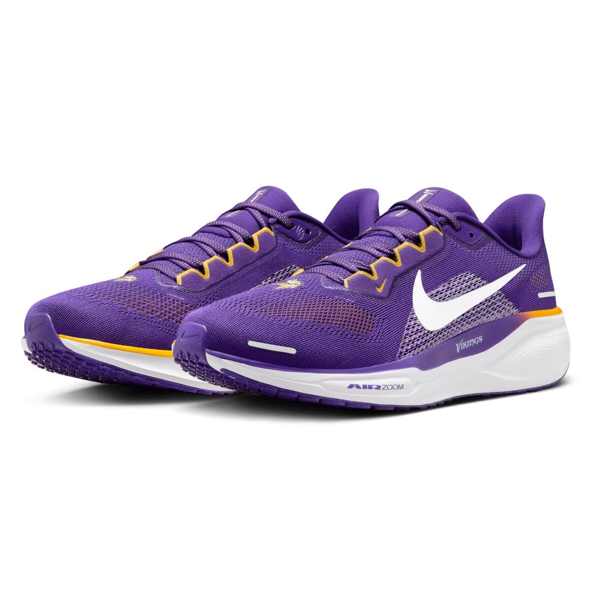 Nike Unisex Nike Purple Minnesota Vikings Zoom Pegasus 41 Running Shoes, Alternate, color, 