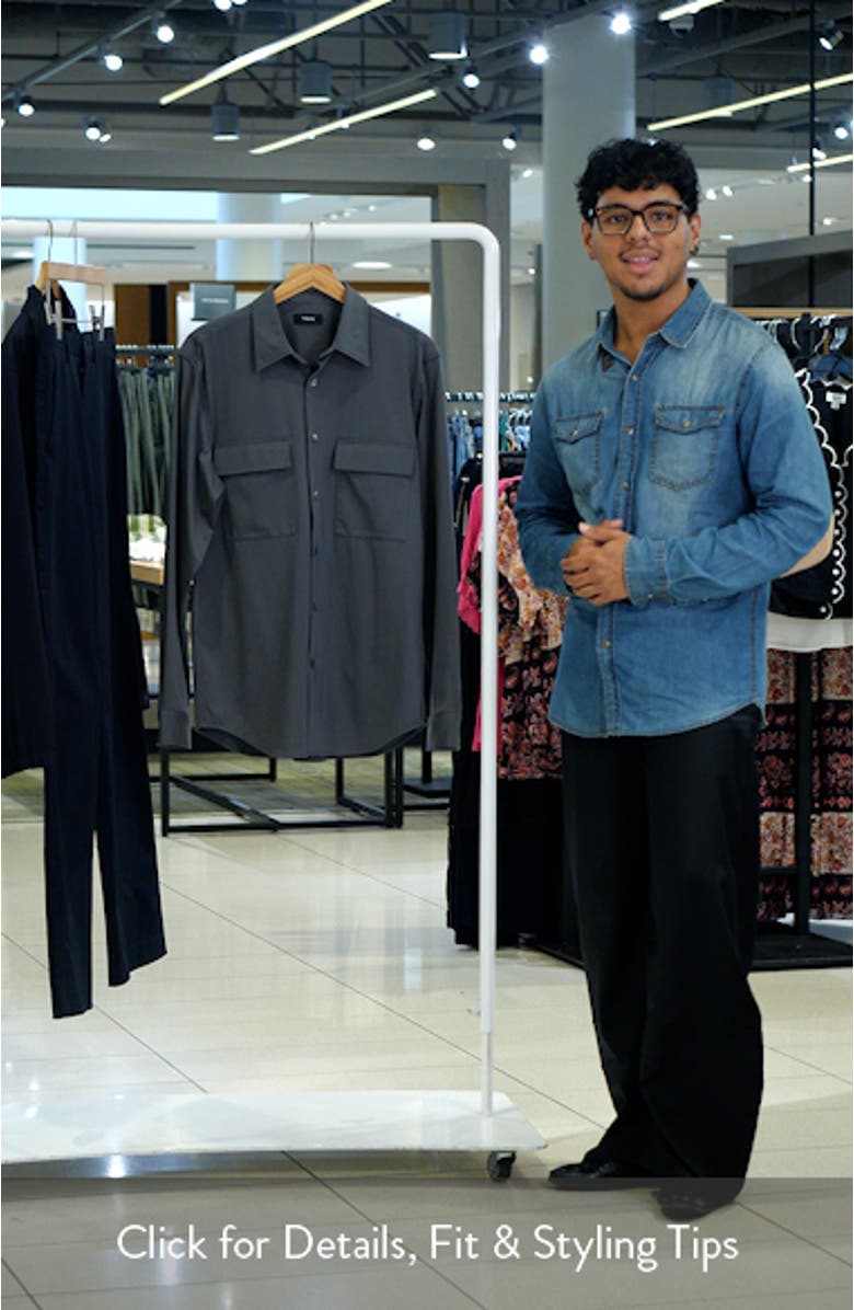 Noll Long Sleeve Button-Up Shirt, sales video thumbnail