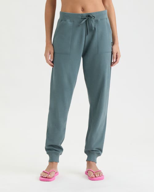 Salt Life Saltsations Ocean Washed Fleece Joggers In Gray