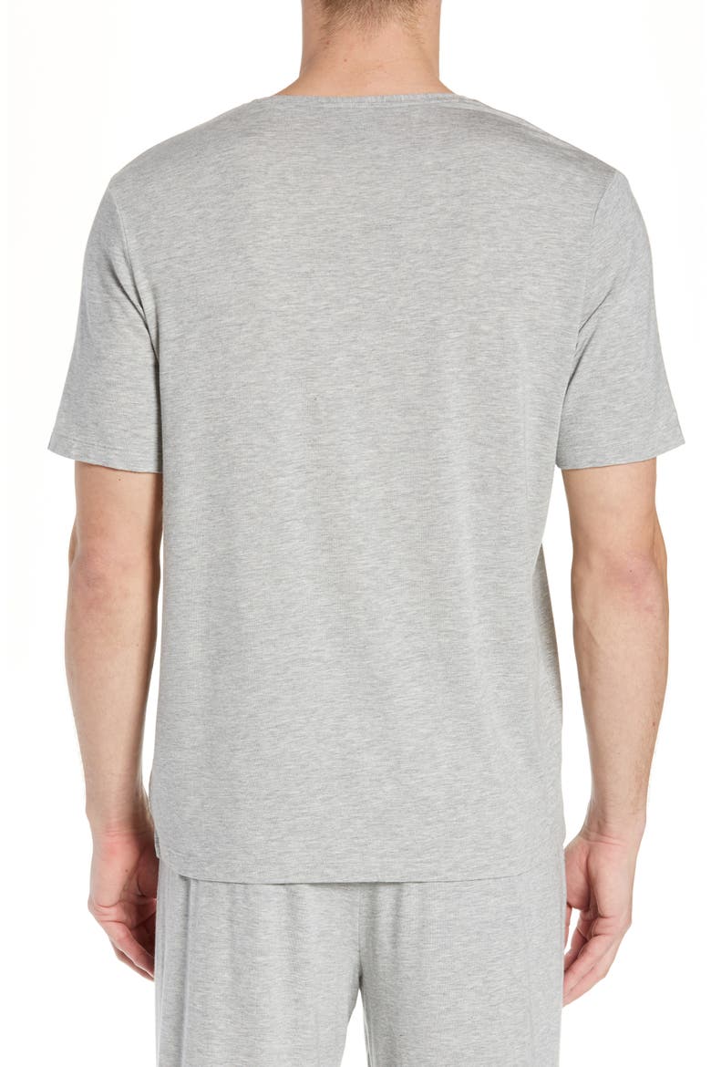 V-Neck T-Shirt, Alternate, color, GREY