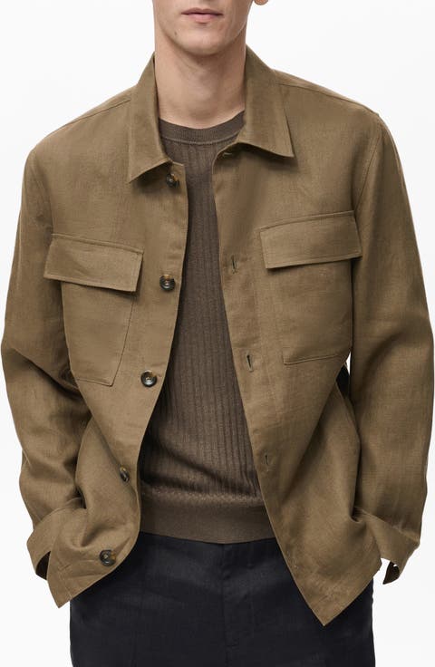 CTHY TECH WOOL OVER SHIRT OMBRE CHECK/1（Men's Shirt Jacket