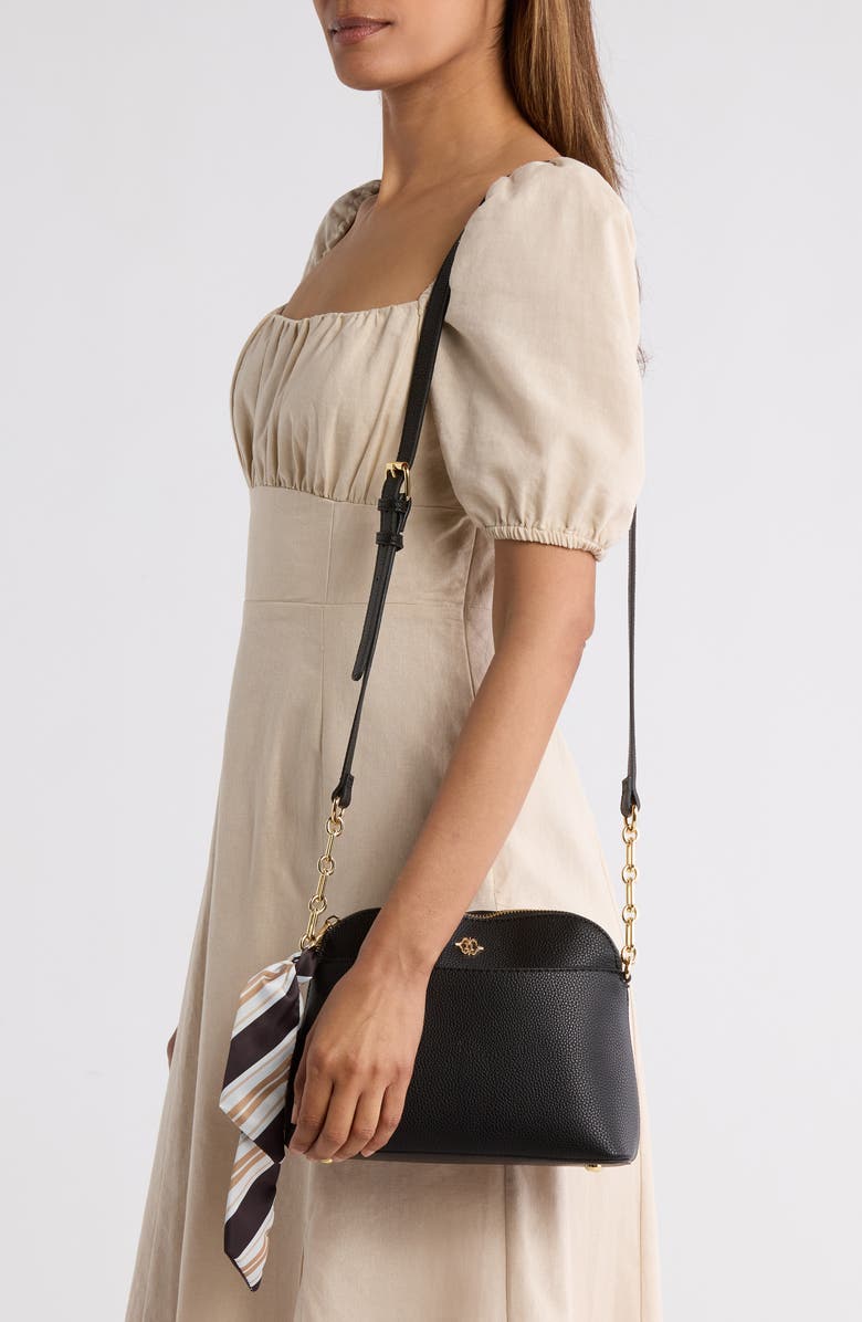 Nanette Lepore Tahlia Dome Crossbody Bag with Scarf, Alternate, color,