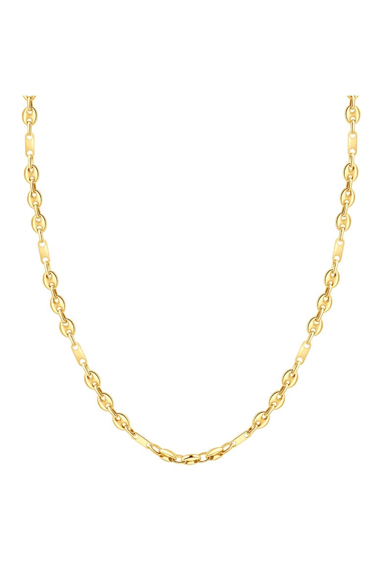 14k Gold Women's 22" Marine Chain Necklace 14.2 Grams 5.5mm Thick, Main, color, 14k Yellow Gold