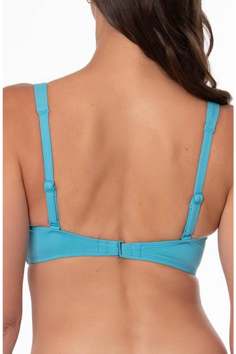 Vera Surplice Bikini Top, Alternate, color, COASTAL BLUE