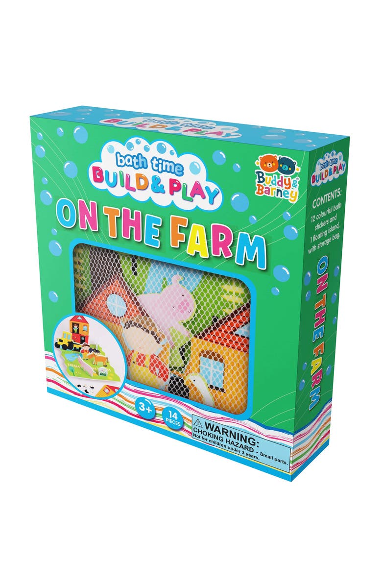Buddy 
Barney Bath Time, Build 
Play, On The Farm, Water Toy, Kids 3+, Main, color, Multicolored