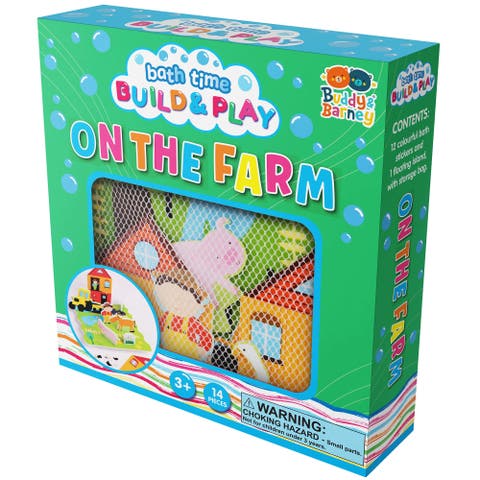 Bath Time, Build & Play, On The Farm, Water Toy, Kids 3+