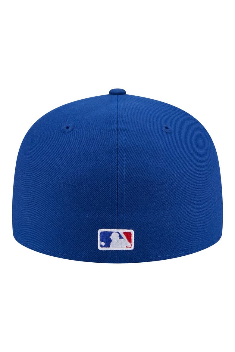 Men's New Era  Royal Chicago Cubs City Patch 59FIFTY Fitted Hat, Alternate, color, Royal