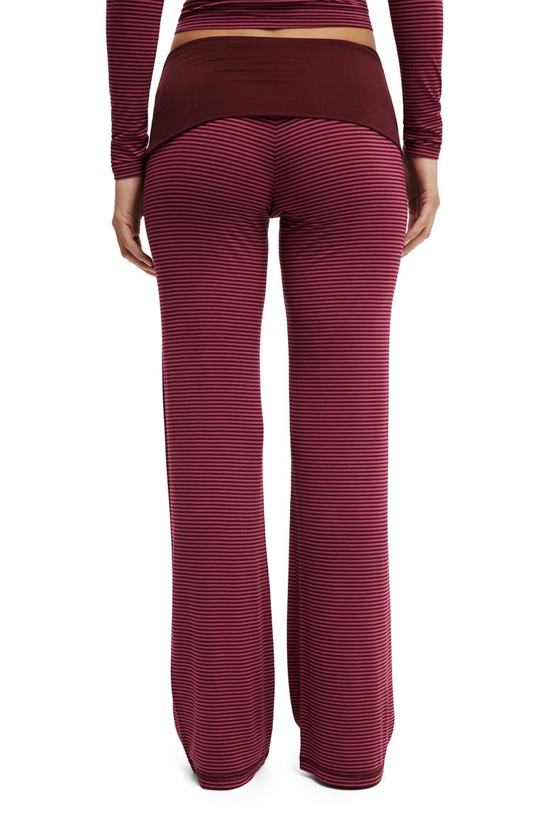 Women's Airy Soft Roll Waist Pant, Alternate, color, Smooth Billy Stripe