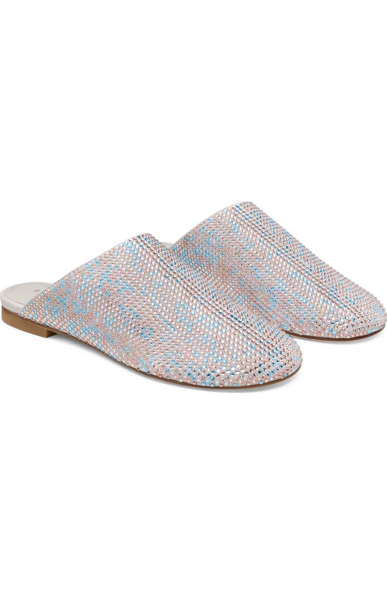 Stuart Weitzman Talia Shine Mule, Alternate, color, Perla