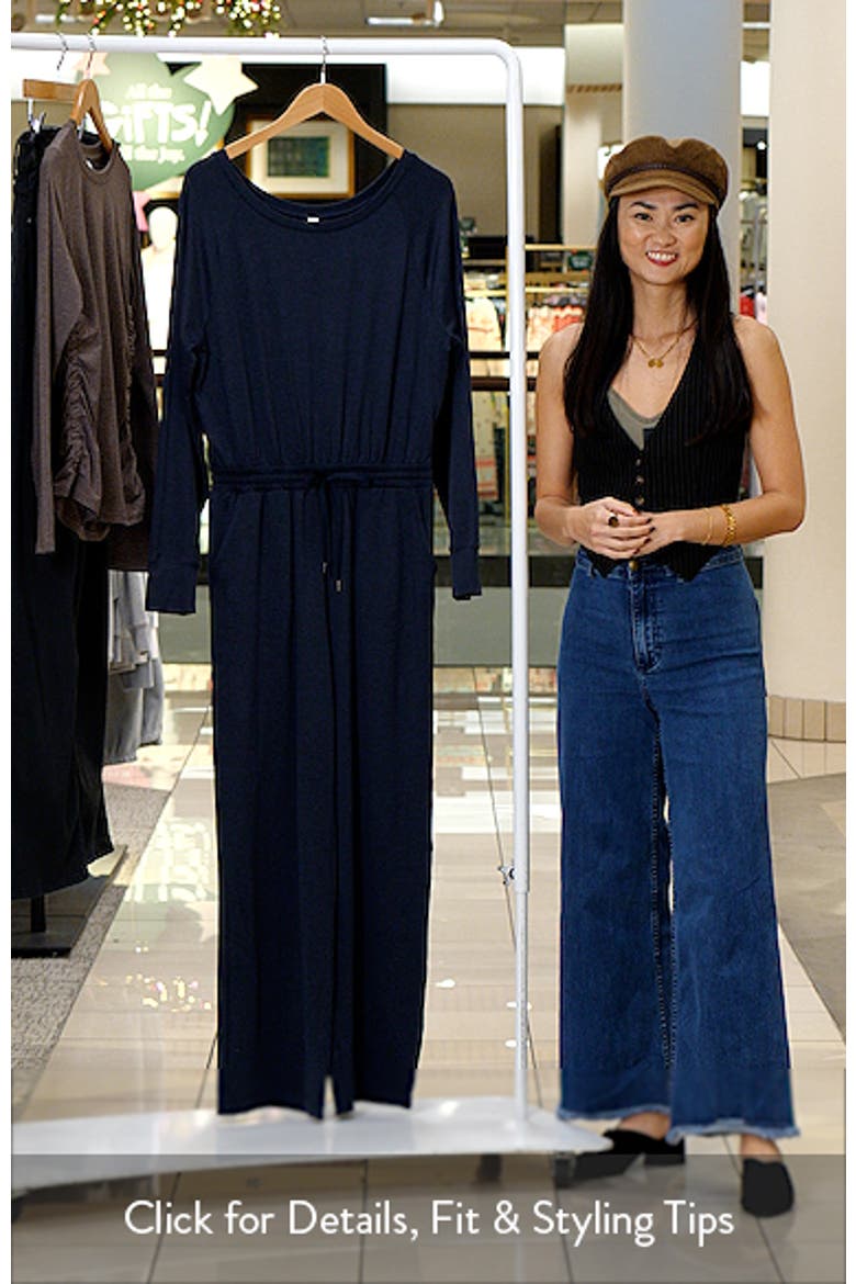 Restore Soft Cozy Long Sleeve Jumpsuit video
