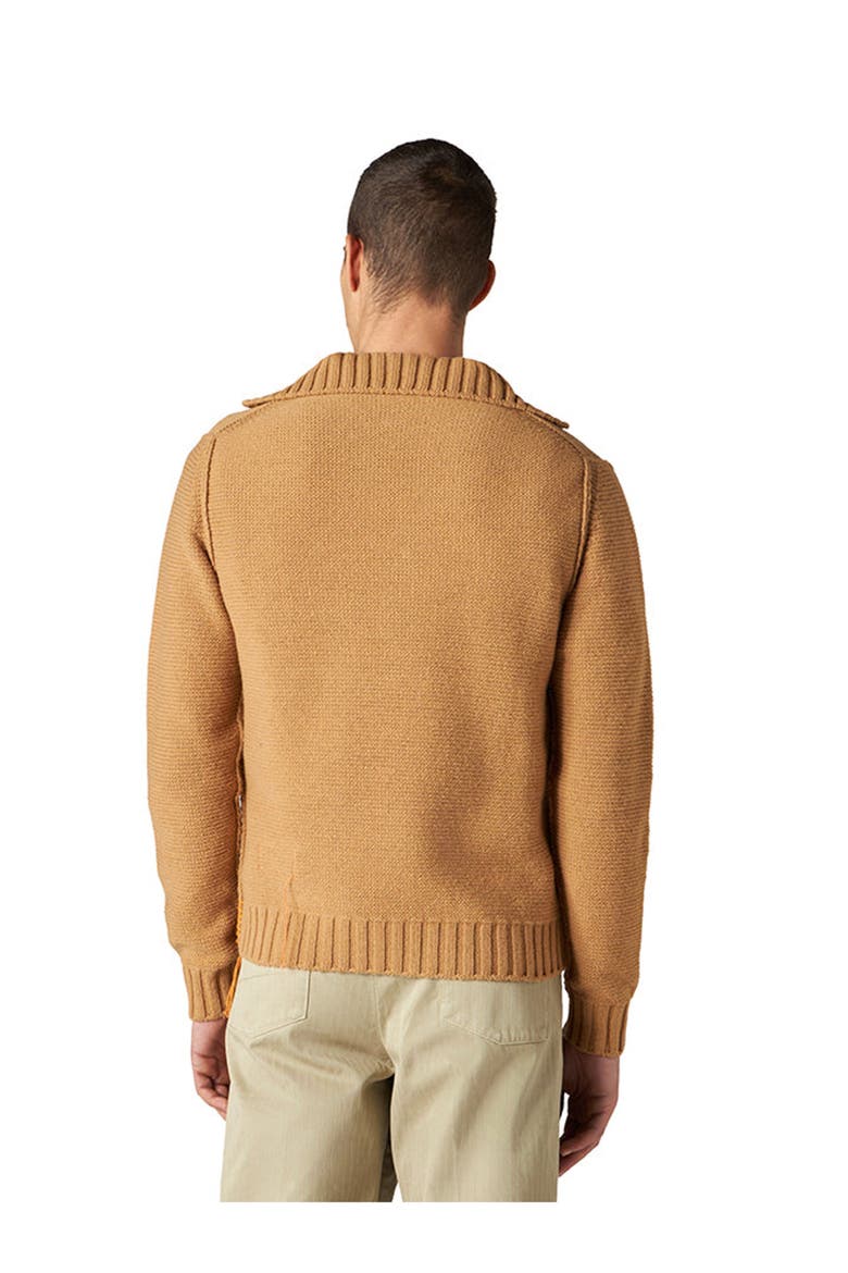 Cornell V-Neck Sweater, Alternate, color, BEIGE