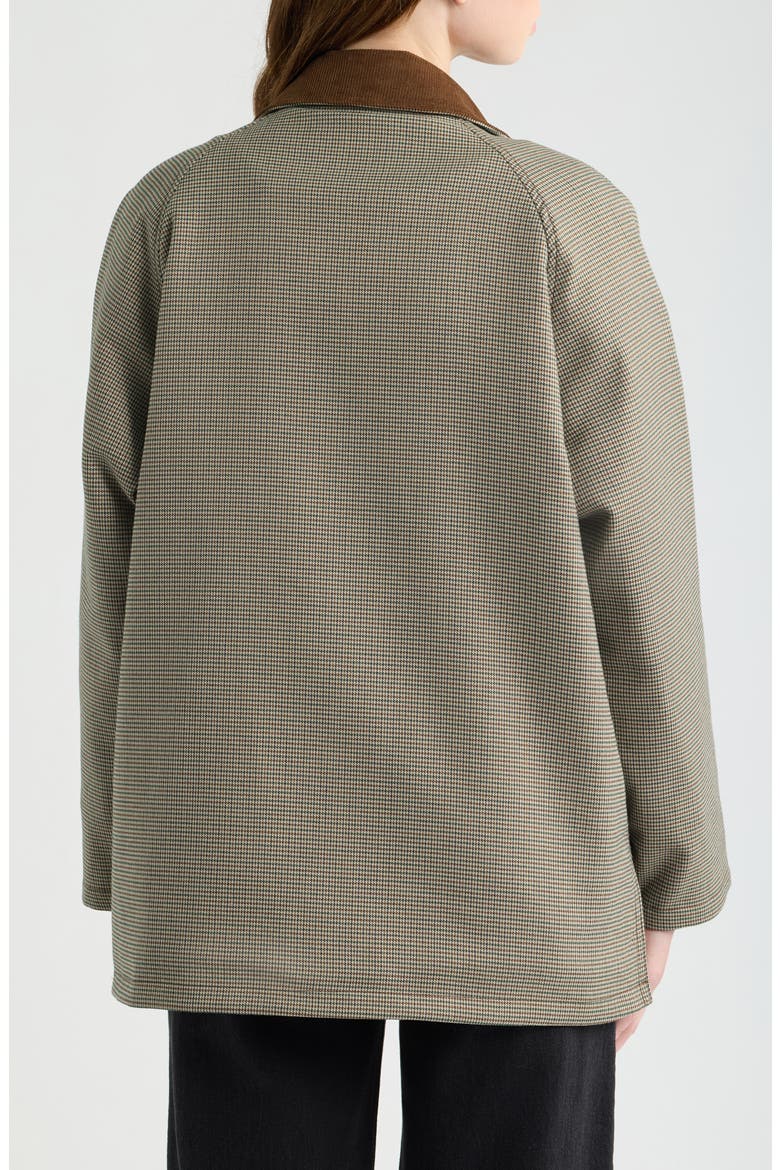 Emei Cord Collar Jacket, Alternate, color, CHECKS
