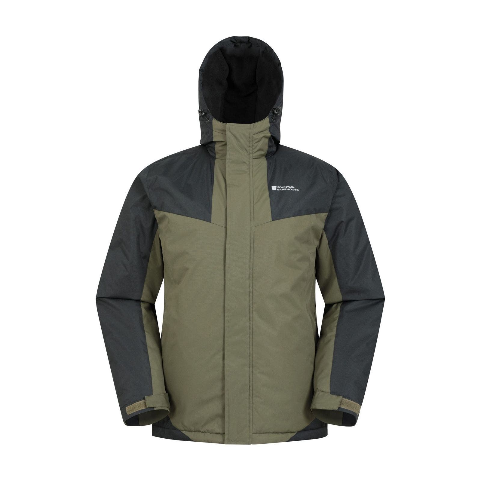 Dark Khaki and Black