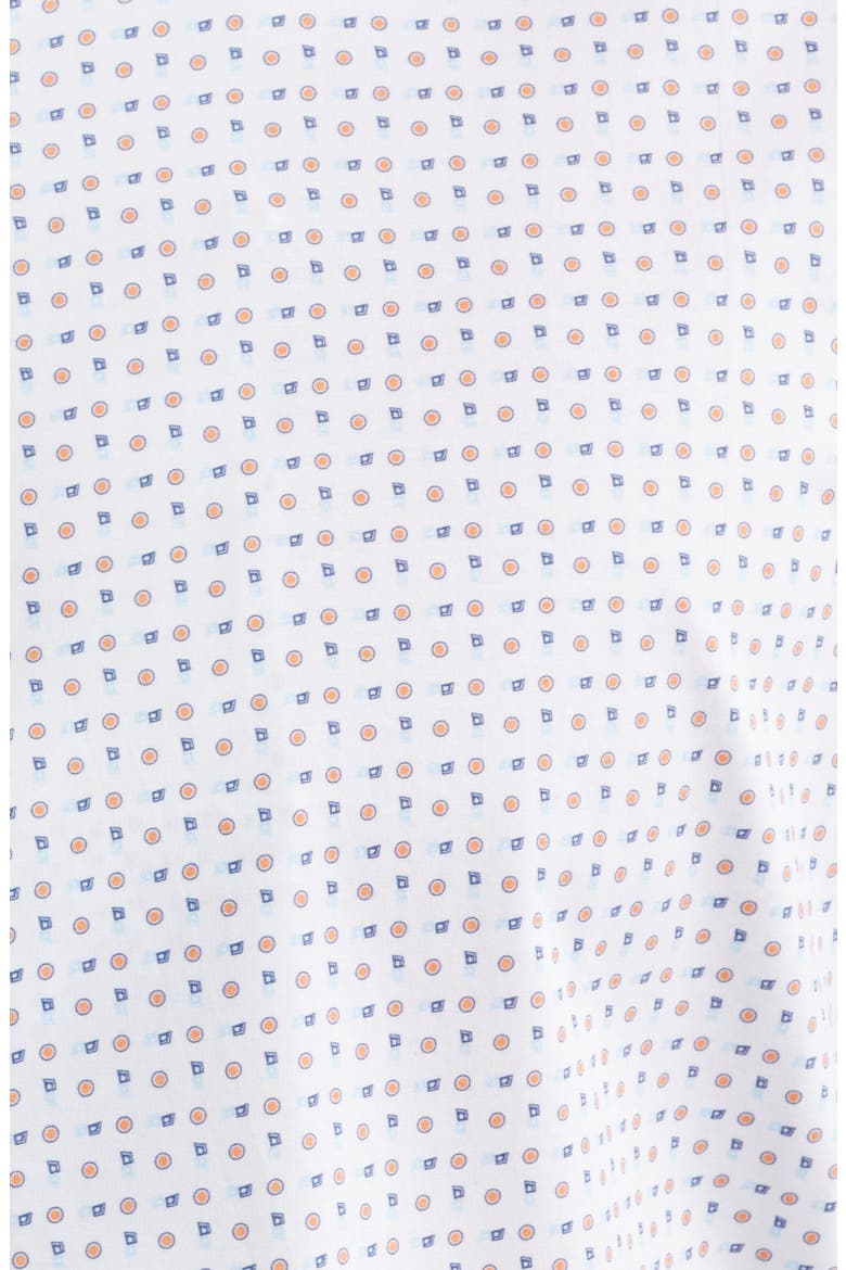 Dots Knit Cotton Blend Dress Shirt, Alternate, color, TAN