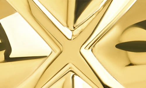 Sterling Forever Erin Pointed Stud Earrings In Gold