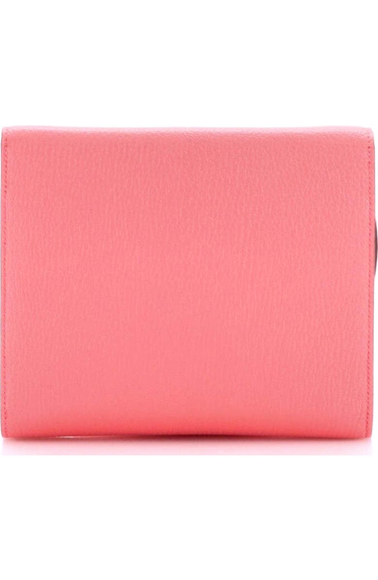 Pre-Owned Hermes Clic Wallet on Strap Chevre Mysore 16, Alternate, color, Rose D'ete